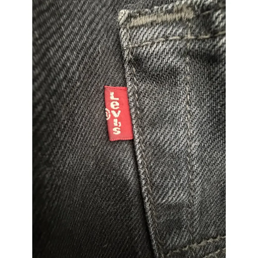 Levi’s Men’s 501 Original Jeans 36x36 Black